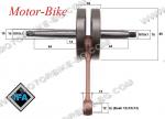 СИМСОН КОЛЯНОВ ВАЛ SR1 / SR2 / KR50 (НА ВТУЛКА) - IFA FEZ /НЕМСКИ/-5